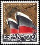 Spain 1961 Alzamiento Nacional 2,50 PTS Multicolor Edifil 1359. 1359. Subida por susofe